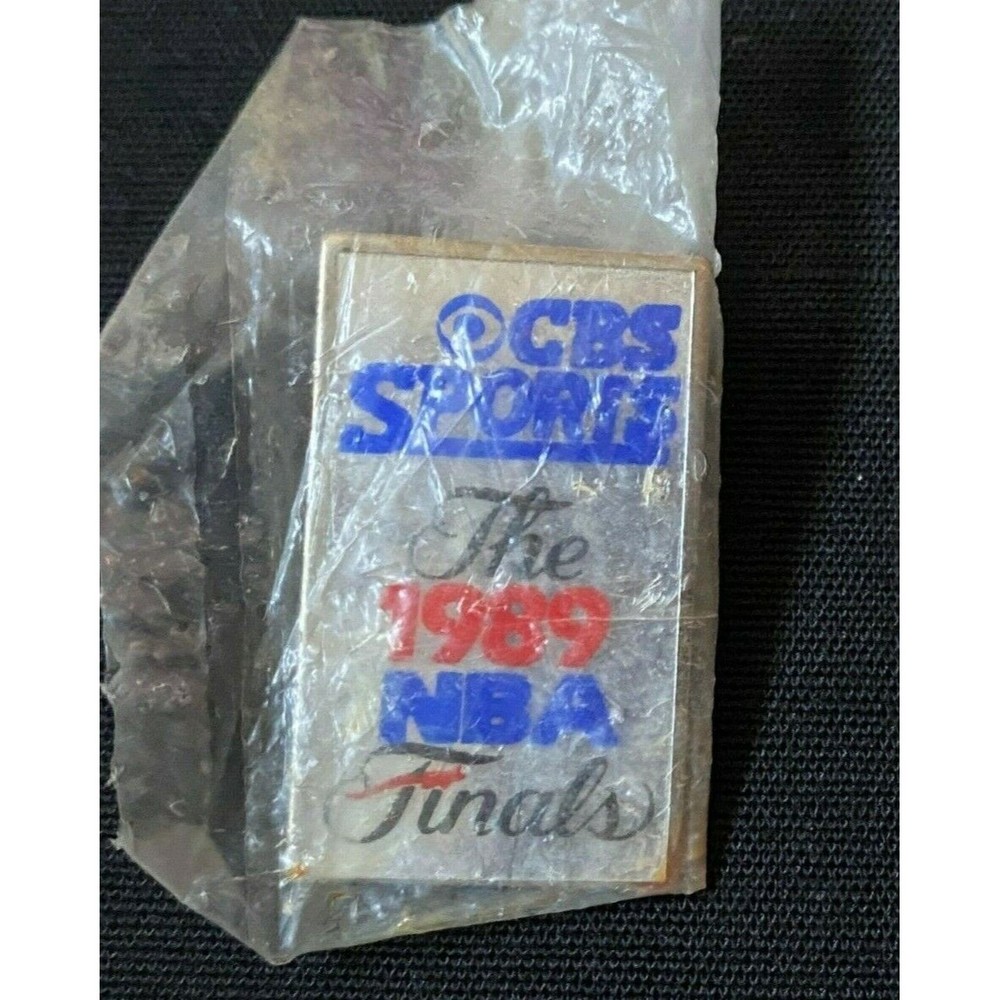 1989 NBA Finals CBS Sports Pin